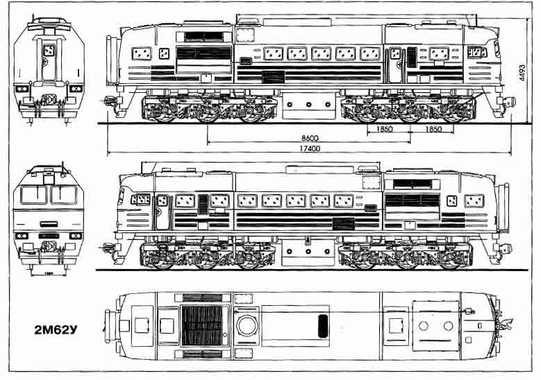 Тэм1 тепловоз чертеж